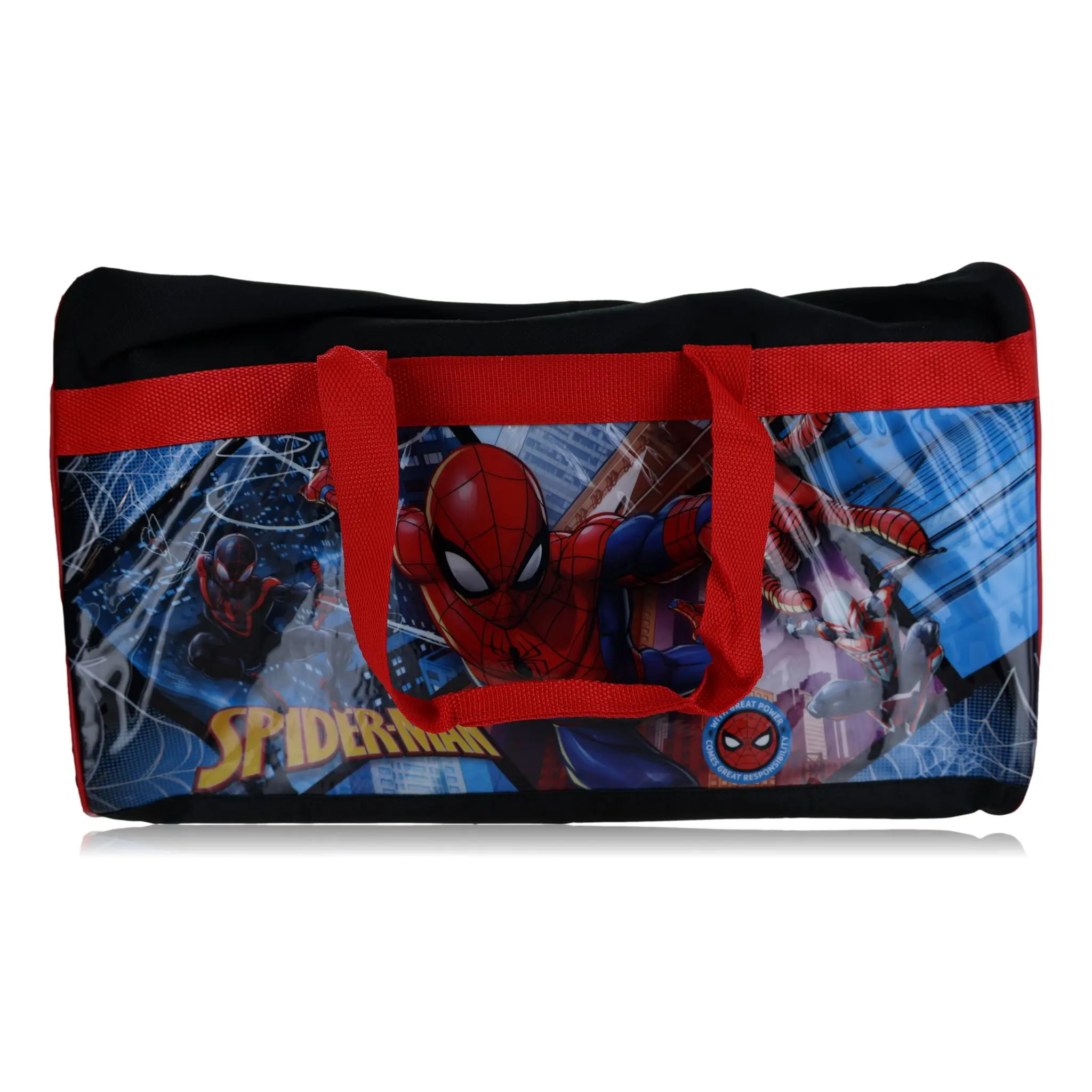 Marvel Spiderman Duffle Bag Fragrance for Kids - Women's EDP Spray with Dreamy Floral Musk Scent, Ideal for Daily Use, Dating, Party