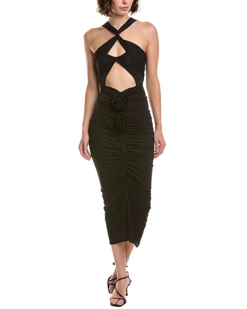 MAGDA BUTRYM Twisted Midi Dress