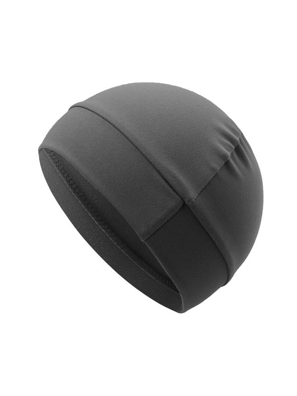 Simple Style Plain Color Skull Beanie for Men & Women, Casual Sporty Breathable Beanie Hat for Outdoor Sports for Men & Women, Fitted Hats