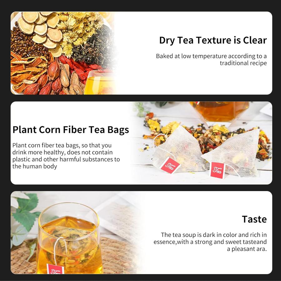 Kidney tea formula, ginseng ten-treasure tea, organic kidney cleansing tea, traditional male and female kidney detox tea.