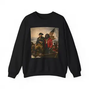 Chief K x Washington Shirt, Crossing the Delaware Hoodie, US History Tee, Meme