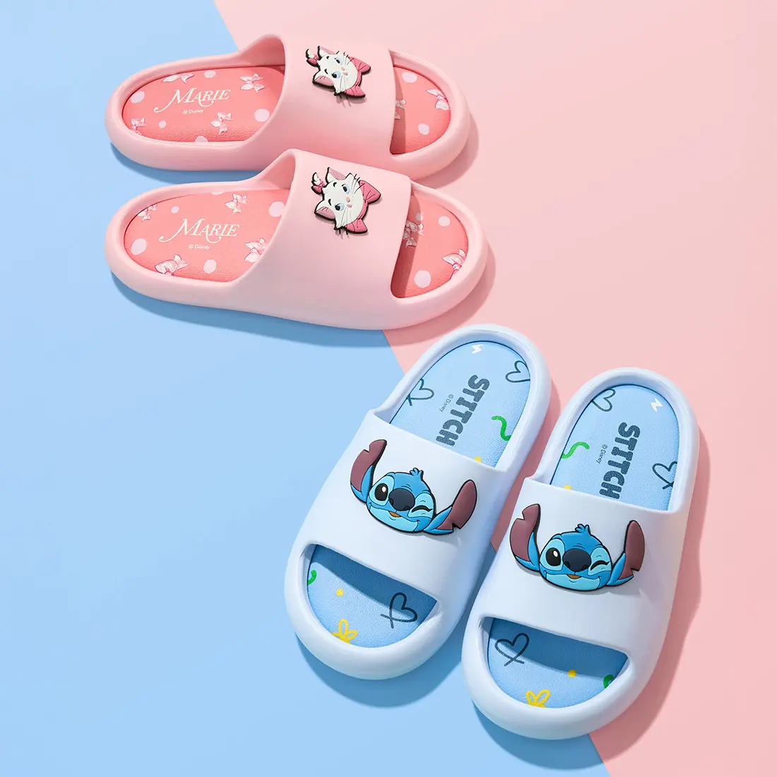 Disney Series Indoor Slippers, Cute IP Patterns + Soft Foot Feel, Perfect for Adorable Home Scenes, Suitable for Daily At Home Wear, Balancing Comfort Experience and Fan Preference, Holiday & Holiday Haul#Summervibes, Back To School, Footwear, Slide, Wome