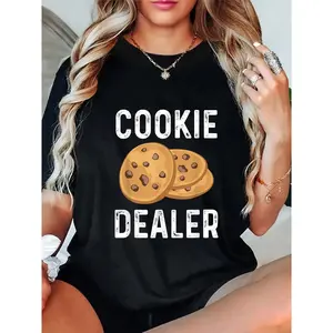 100% Cotton Cookie Dealer - Cookie Lover Gift Cookie Baker Cookie Gift T-Shirt