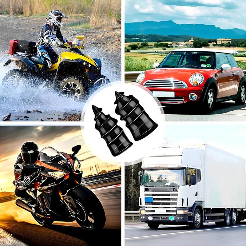 DABATR 60Pcs Tire Repair Screws Plugs, Self-service Tyre Repair Vacuum Rubber Nails Kit for Car/Motorcycle/Truck/Tractor Puncture Fast Tyre Repair Supplies