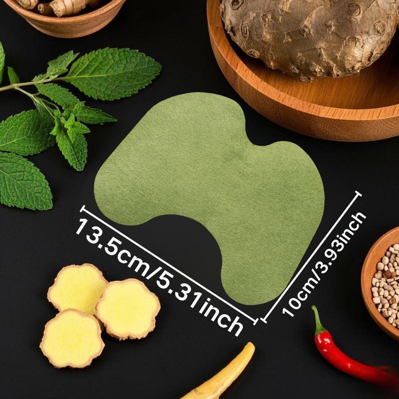 Herbal Knee Patches for Knee Care, 30 Patches per Box for Comfortable Warm Support, Simple Daily Heat Therapy for Busy Lifestyles at Home or On-the-Go, Natural Herbal Relief for Knee and Joint Comfort Gentle Long Lasting bone pain multi-use heat patch