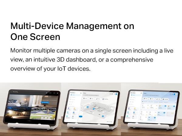 TP-Link & Tapo H500 Smart Home Central Hub – Command 16 Tapo Cameras & 64 Sub-G Sensors, Local 16 GB + 16 TB SATA Storage, Facial Recognition, HDMI Quad-View, 110 dB Alarm, Matter-Ready, No-Fee Security