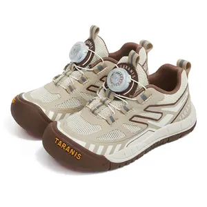 TARANIS Kids Hiking Shoes Non-Slip Sneakers for Boys Girls Outdoor Trekking Walking Climbing Running Shoes