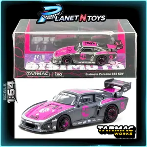 Tarmac Works x IXO 1:64 Bisimoto Porsche 935 K3V with Trading Cards