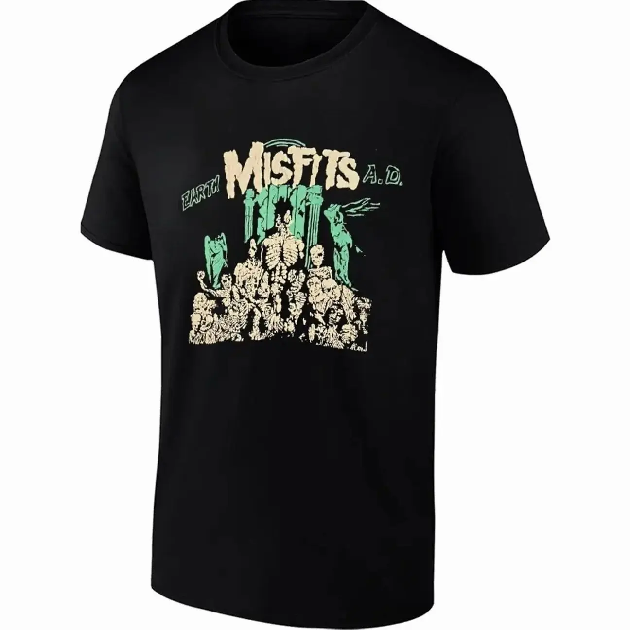 Misfits Earth AD Band Punk Rock shirt A9T