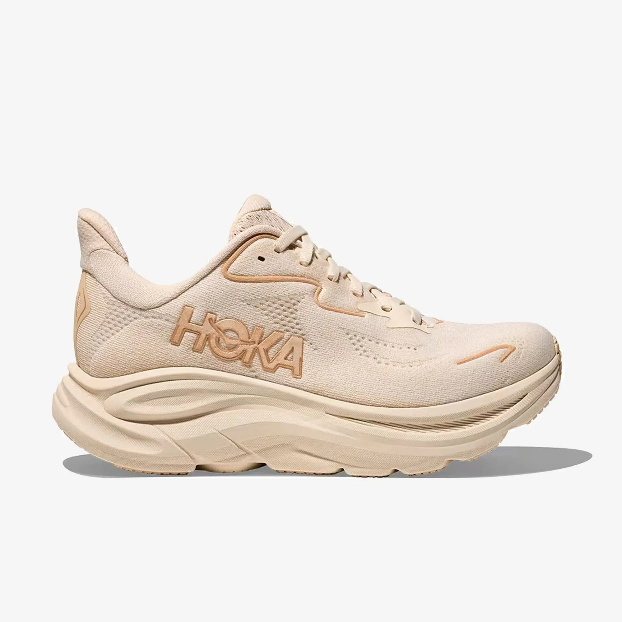 HOKA Women’s Clifton 10 Vanilla Birch Wide