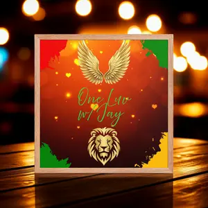 One Luv w/Jay Framed Poster