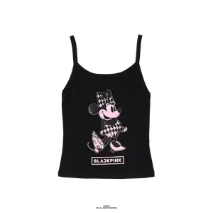 Disney x BLACKPINK Minnie Tank Top - Black