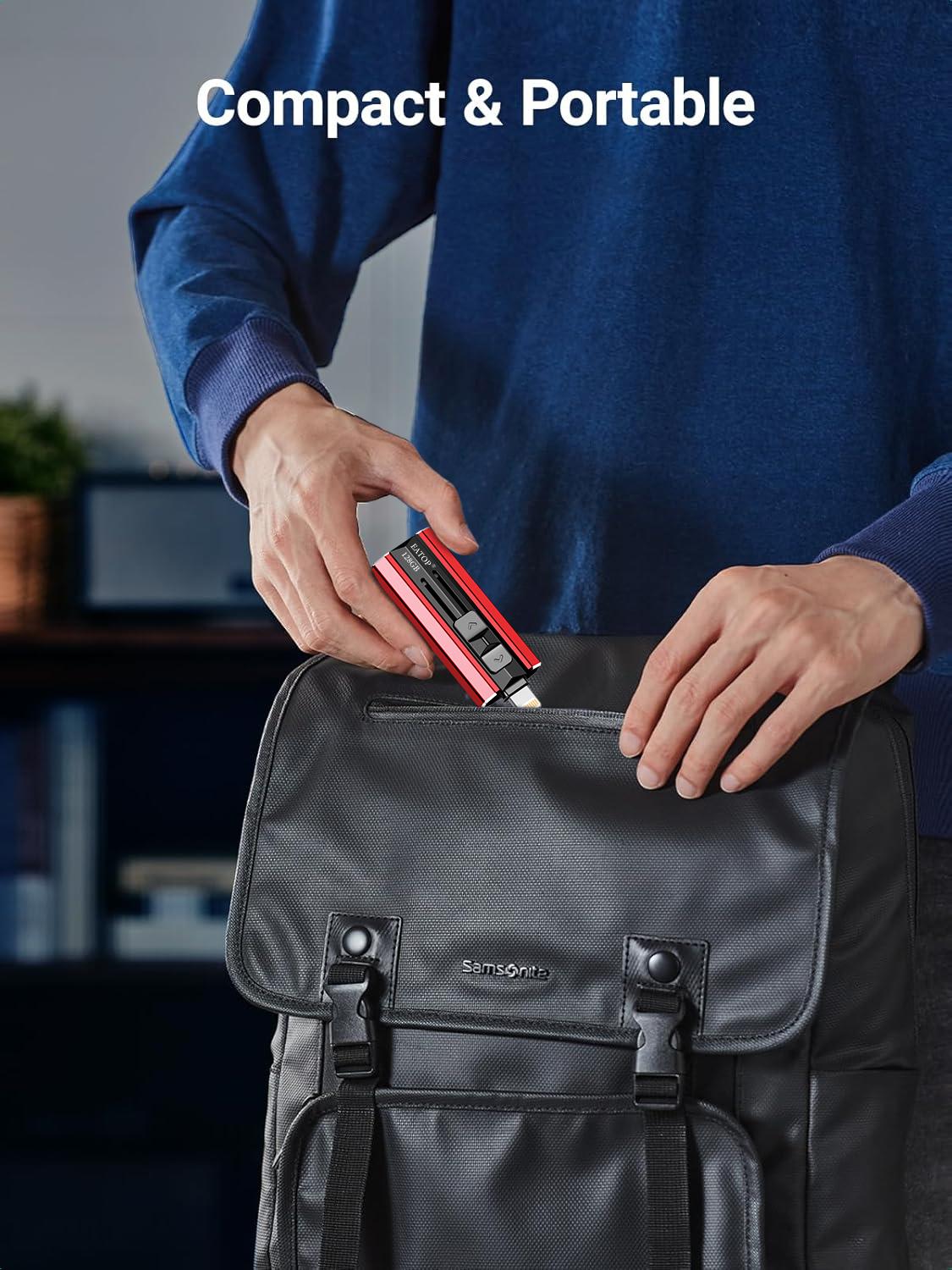 EATOP Portable Phone Flash Drive Small Memory Stick Storage Save More Photos Videos Files For iPhone iPad Androidphone PCs Mini USB External Memory Storage No App Required EATOP Portable Phone Flash Drive Small Memory Stick Storage Save More Photos Videos Files For iPhone iPad Androidphone PCs Mini USB External Memory Storage No App Required