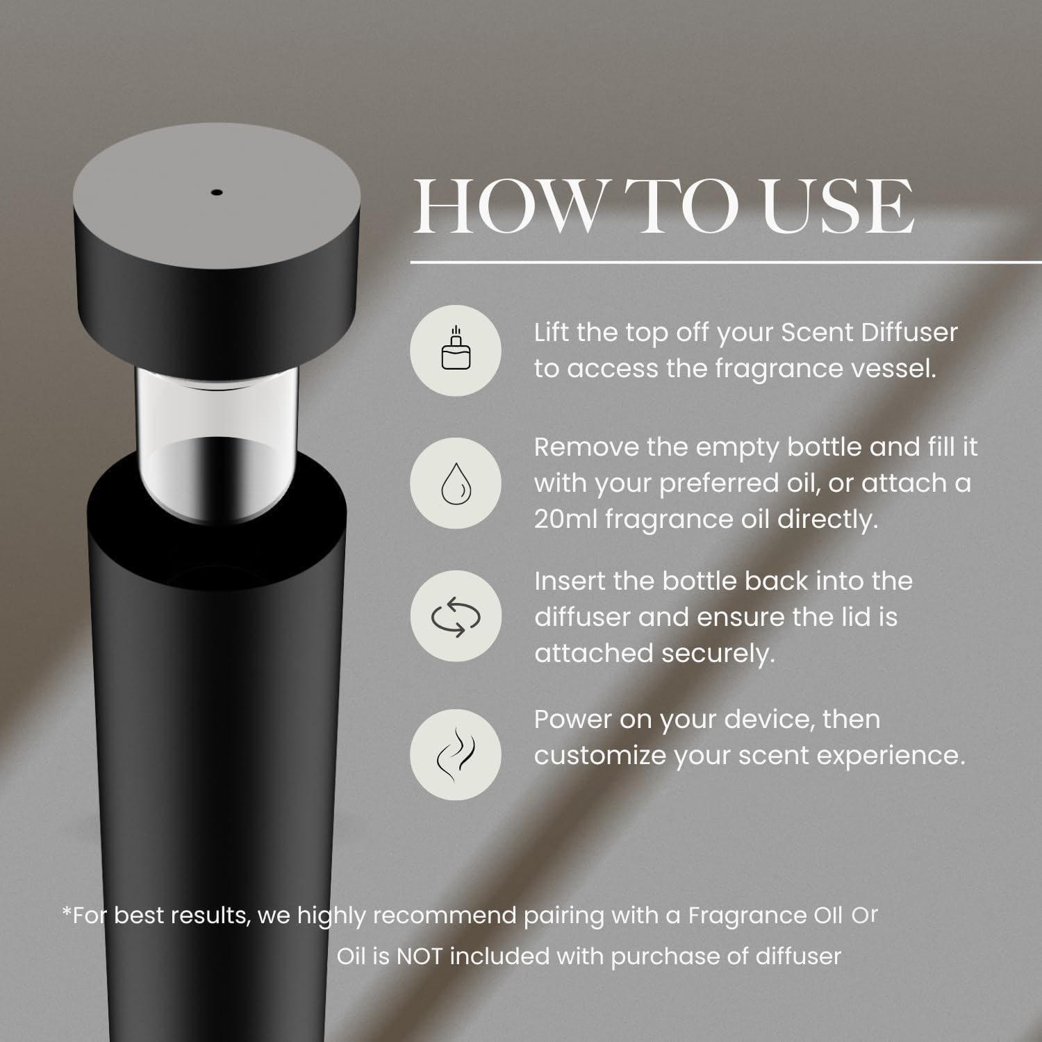 20ml x 3 Natural Oil Diffuser Set: Cold-Air Technology Covers 1000sqft, 5-Star Hotel Inspired Scents, Portable Rechargeable Control for Home Gym Relaxation 20ml x 3 Natural Oil Diffuser Set: Cold-Air Technology Covers 1000sqft, 5-Star Hotel Inspired Scents, Portable Rechargeable Control for Home Gym Relaxation