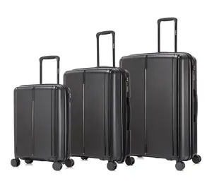 DUKAP Airley Lightweight Hardside Spinner 3-Piece Luggage Set