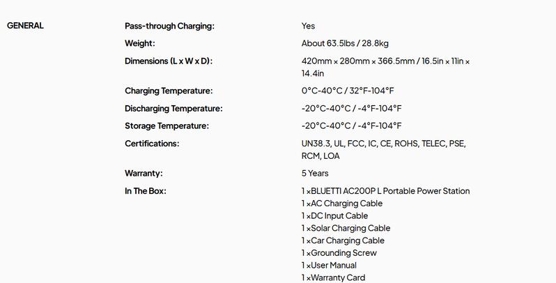 BLUETTI AC200PL Portable Power Station 2304Wh Solar Generator Expandable to 8448Wh 4 2400W AC Outlets 3600W Power Lifting 30A TT30 Output LiFePO4 Battery Backup for RV Camping Home Use