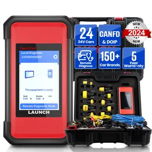LAUNCH X431 SmartLink C Heavy-Duty Diagnostic Module, Full OBDII Diagnostics, CANFD & DOIP Support, for Cummins, Bosch, Truck & Commercial Vehicle Scanner Compatible with X431 PRO3S+, PRO5 Series