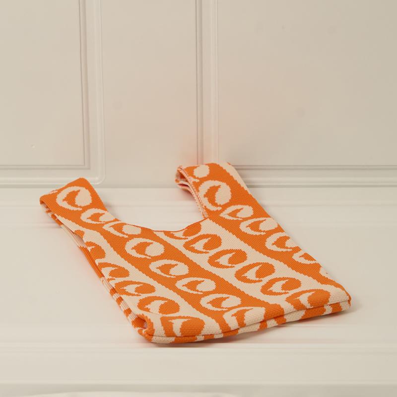 OQQ Women’s Handbag Shopping Tote Bag – Casual  Dolphin Logo Pattern Handbag