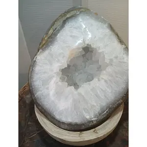 Large Natural Madagascar Agate Geode — 19.3 lbs, Museum-Quality Quartz Specimen | CrystalCloud Company