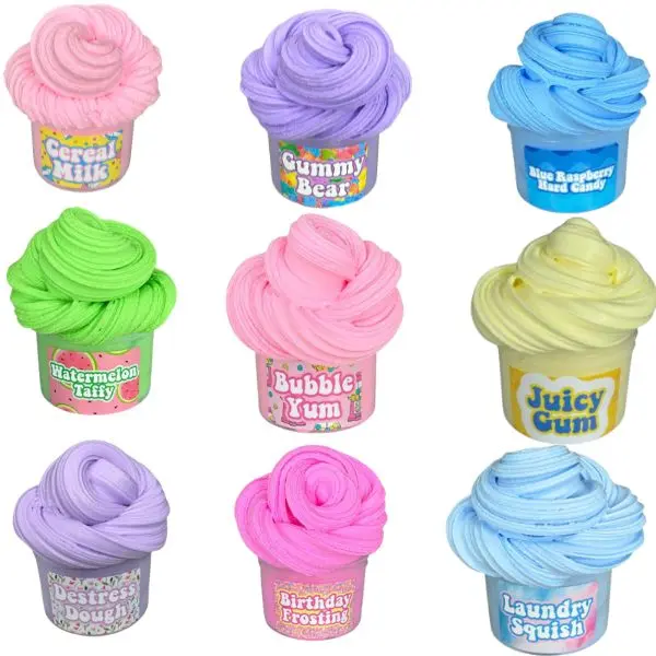 Super Clay Slime DIY Soft & Squishy Clay Scented Slime Sensory Clay