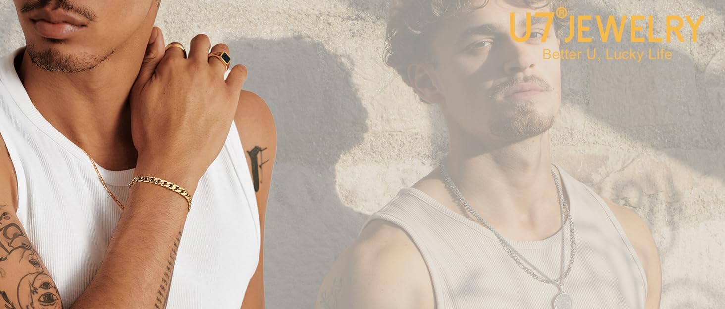 Michael Necklaces for Men Women Stainless Steel 18K Gold Plated Biblical Archangel Jewelry Round/Oval/Shield Medal Pendant with 22" Box Chain Patron Saint Michael Necklace