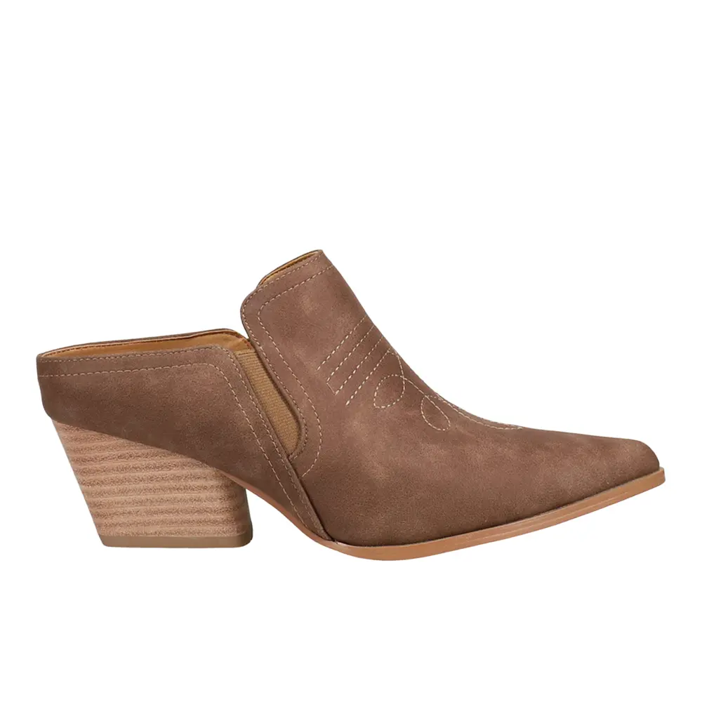 Corkys Womens Toe Tapper Mule Clogs Casual - Brown