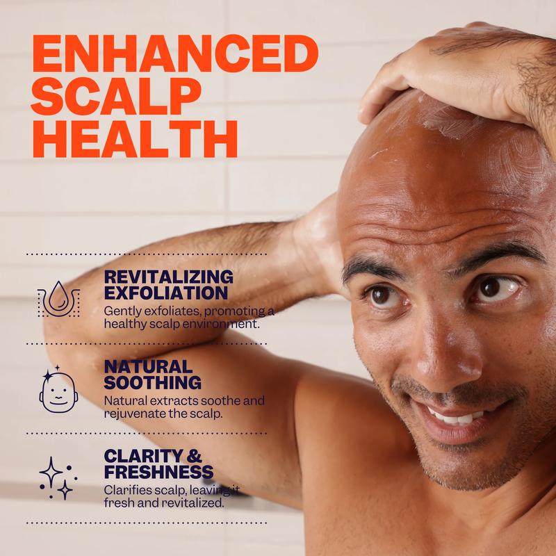 FREEBIRD Purifying Scalp Exfoliator - Sandalwood Scented - 1 FL OZ - Gently Exfoliates & Promotes Healthy Skin - For Scalp, Face, & Body Care - US Brand - Haircare