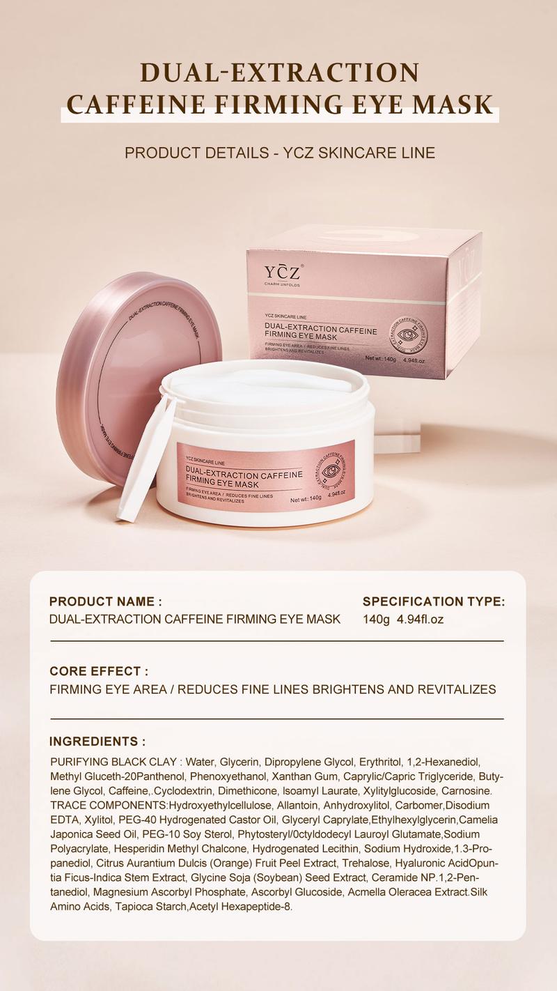 YCZ Instant Eye Renewal Kit | Electric Massage Eye Cream & Caffeine Eye Maskfor Hydration, Depuffing & Fine-Line Smoothing YCZ Instant Eye Renewal Kit | Electric Massage Eye Cream & Caffeine Eye Maskfor Hydration, Depuffing & Fine-Line Smoothing