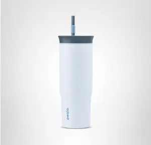 Owala 24oz Stainless Steel Straw Tumbler...  Color	:The Great Blue