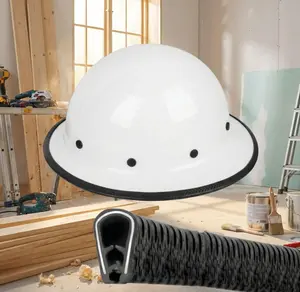 Full Brim Guard, Hard Hat Guard Strip,Hard Hat Accessories for Strengthen Helmet Protection,1PCS Length 36.6in，Not Including Hardhat Construction Gloves Safety