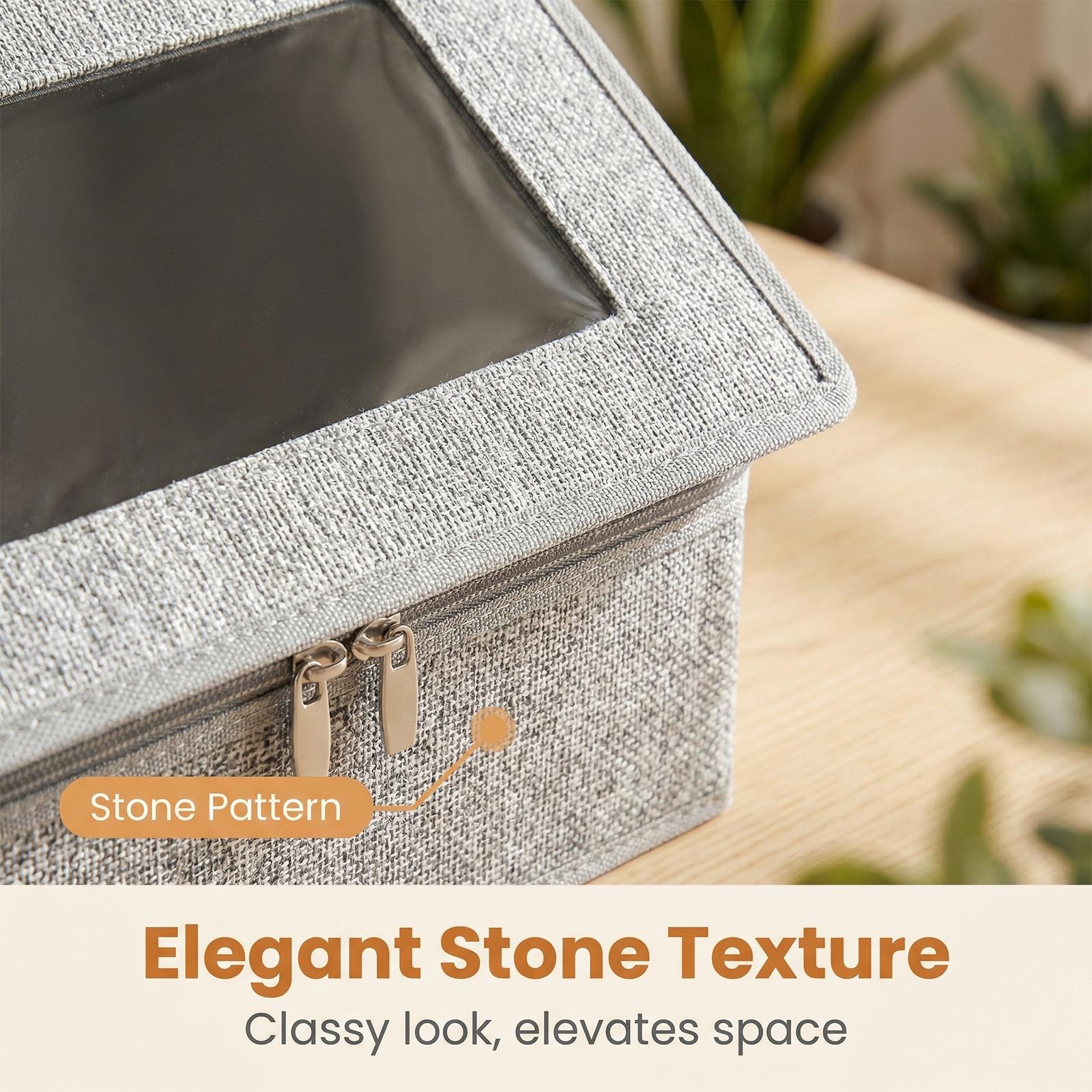 hat Organizer Baseball Cap Storage Box Holds Up to 24 Caps Durable Cardboard Stackable Hat Organizer for Wardrobe Easy Carry