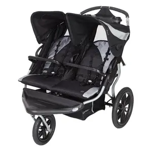 Baby Trend® Navigator® Europa Lite Double Jogger w/ Ratcheting Shade Canopy