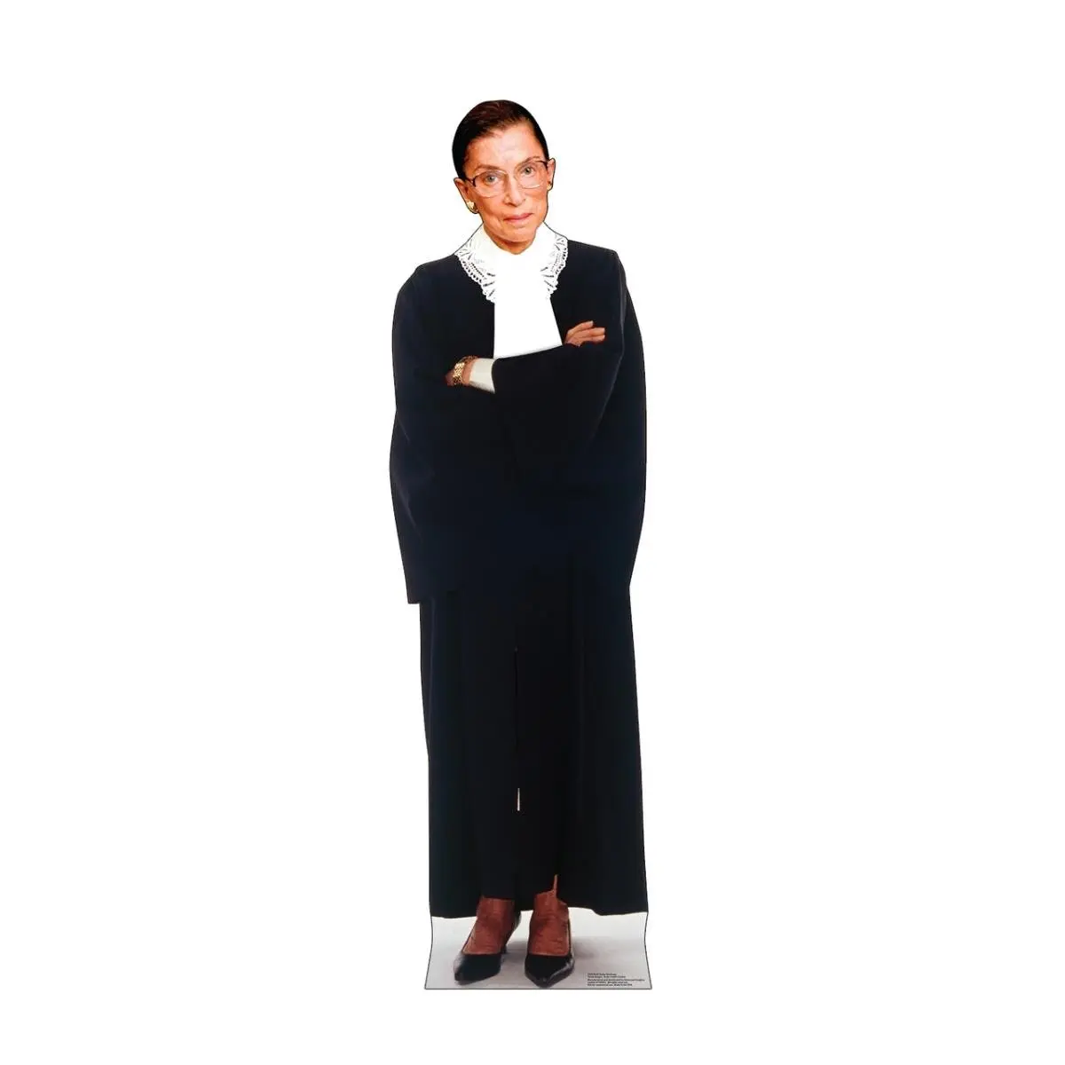 Ruth Bader Ginsburg Cardboard Cutout Standup, 61x18 in, Photo-Worthy Home Decor, Room Decor Accent for Home Supplies Display