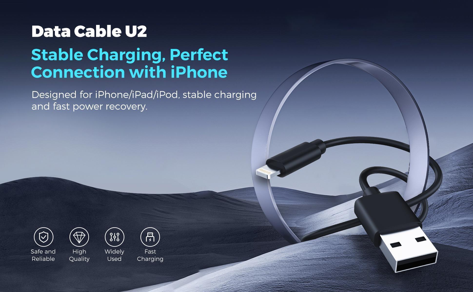 【U1-U4】MIRO Data Cables – Fast Charging for Apple & Type-C Devices, MFi & Smart Chip Protection, Durable & Reliable, Perfect for Home, Office & Travel, Convenient & Handy, Thoughtful Gift for Students, Professionals & Holidays