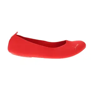 PUMA Womens Iliana Ballerina Flats Casual - Red