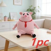 Pink Cute Soft Bounce Pig-1pc