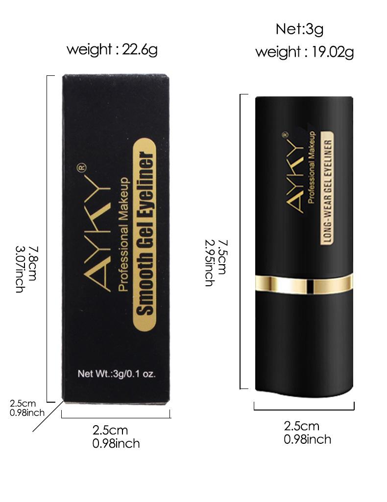 Multifunctional Matte Eyeshadow Pencil Cosmetic Smudgeproof Waterproof Lipliner Easy To Apply Smooth Creamy Formula Eyeliner Pens Long Lasting Makeup