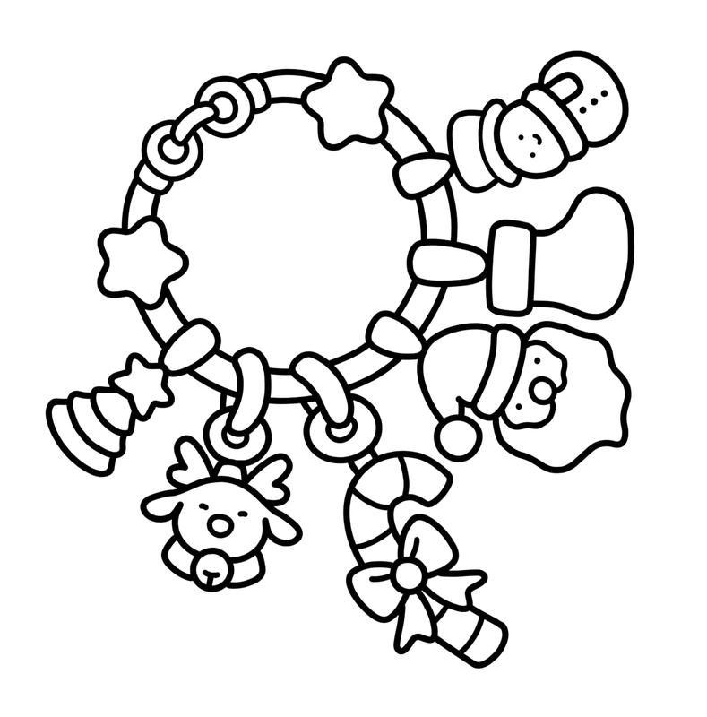 Christmas: Bold & Easy Coloring Book, Stocking Stuffer for Adults & Teens