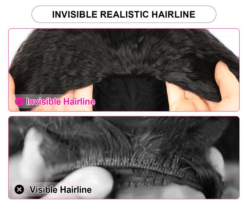 Reshine 3 In 1 Half Wigs Water Wave Human Hair Wigs For Beginners Glueless Wear Go Half Wigs With Drawstring Invisible Hairline Curly Hair Wigs#dealsforyoudays