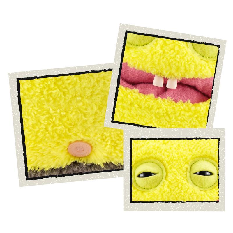 Original Fuggler SpongeBob & Patrick Official Collab Plush - Toothy Ugly-Cute Tooth Monster Stuffed Doll