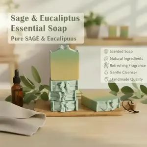 SAGE and Eucalyptus Essential SOAP