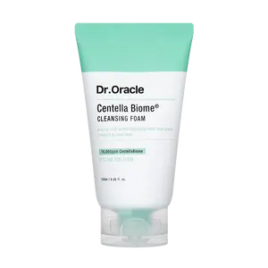 Dr.Oracle Centella Biome Cleansing Foam 4.06 fl. oz  – Gentle Centella cica Face Cleanser for Sensitive Skin, Hydrating Low-pH Soothing Facial Wash, Korean Skincare