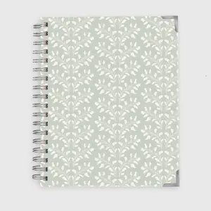 Vertical Weekly Planner - Fiori Sage