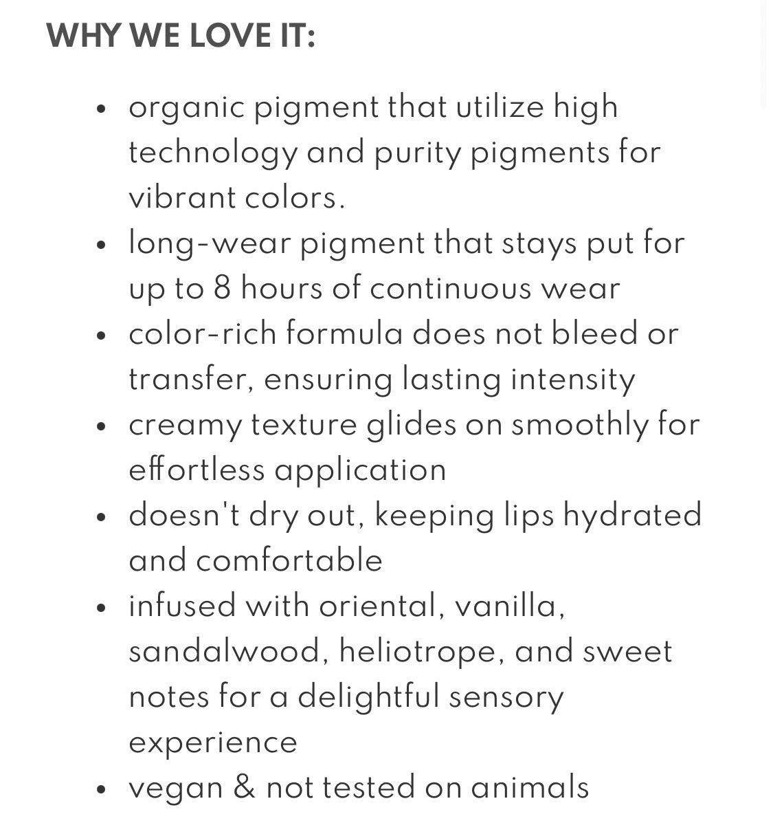 Matte Liquid Lipstick 8hr - New 6 Shade Set - Vegan - Organic - Matte