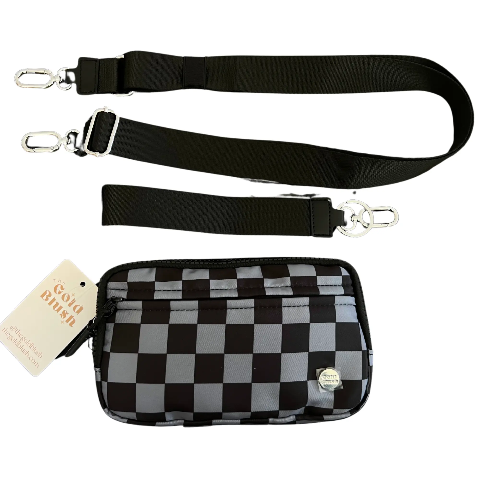 Black and Grey Checkered