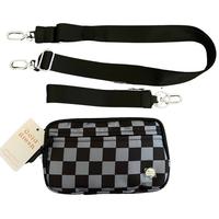 Black and Grey Checkered