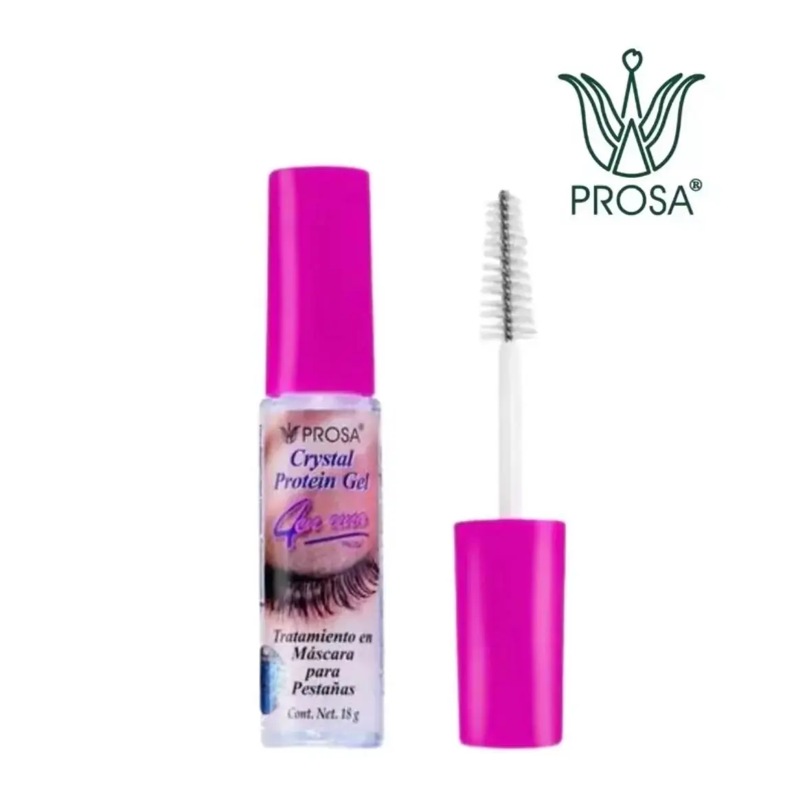 Prosa Crystal Protein Gel Treatment Mascara Clear Makeup Cosmetic Multicolor