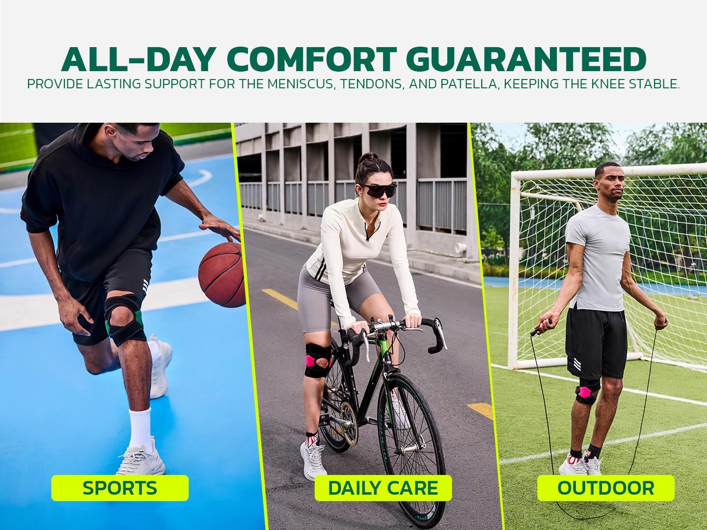 aoFIT Knee Brace,Knee Sleeves,Premium Compressionfor Knee Stability During LegWorkouts,Men&Women,High-Quality,Comfort ,Gym Cycling Running Springtok,TikTokShopBlackFriday aoFIT Knee Brace,Knee Sleeves,Premium Compressionfor Knee Stability During LegWorkouts,Men&Women,High-Quality,Comfort ,Gym Cycling Running Springtok,TikTokShopBlackFriday