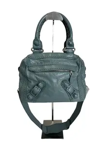 Pre-owned Balenciaga Leather Shoulder Bags Giant Brogues Metro Shoulder Bag