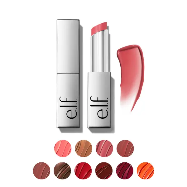 e.l.f. Glow Reviver Lip Oil Stick, Nourishing Lip Oil Stick Infused with Squalane Shea Butter & Jojoba Oil for Buildable Color & Soft Shine 3.3mL